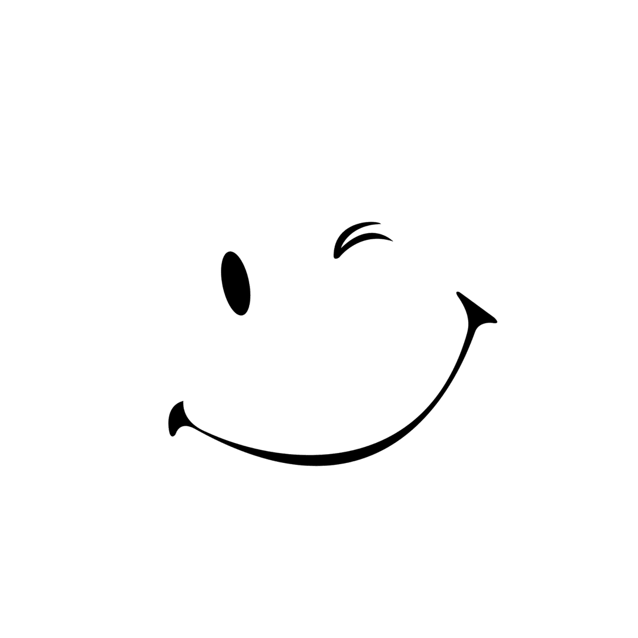 Smiley face mouth smile clipart logo