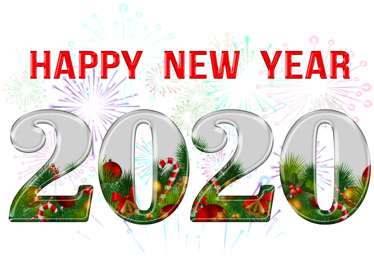 Happy new year clipart vector