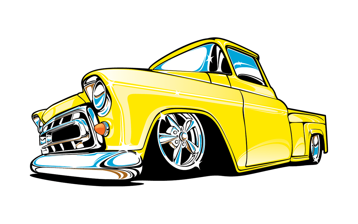 Truck pin page clipart free