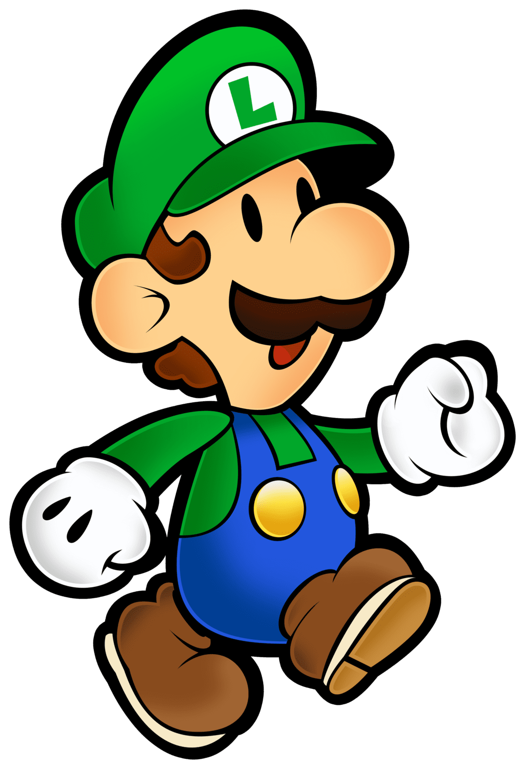 Luigi classic super paper mario th by fawfulthegreat deviantart clipart image