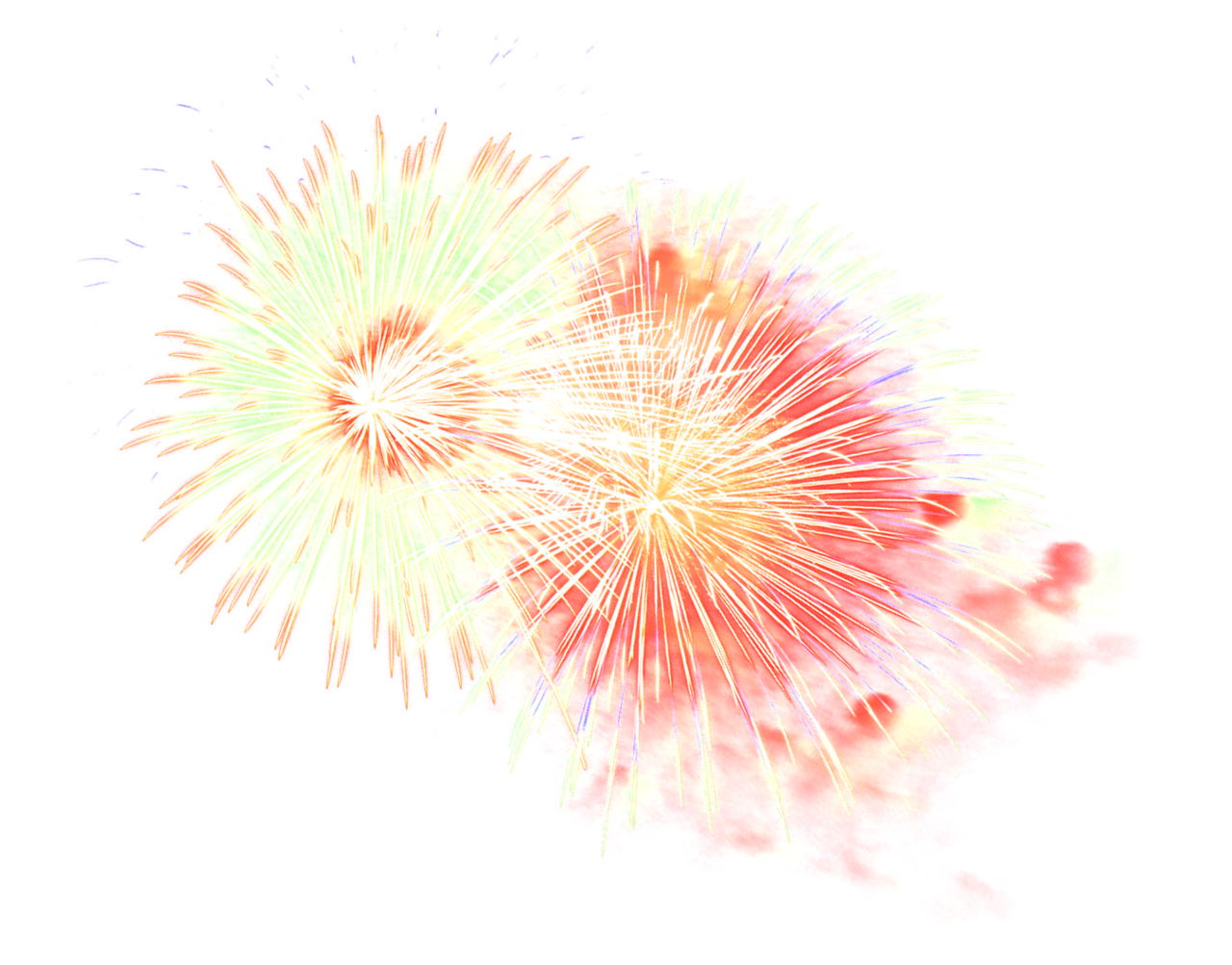 Explosion fireworks clipart picture