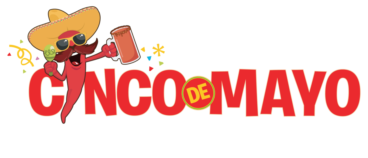 Cinco de mayo rim dip clipart vector