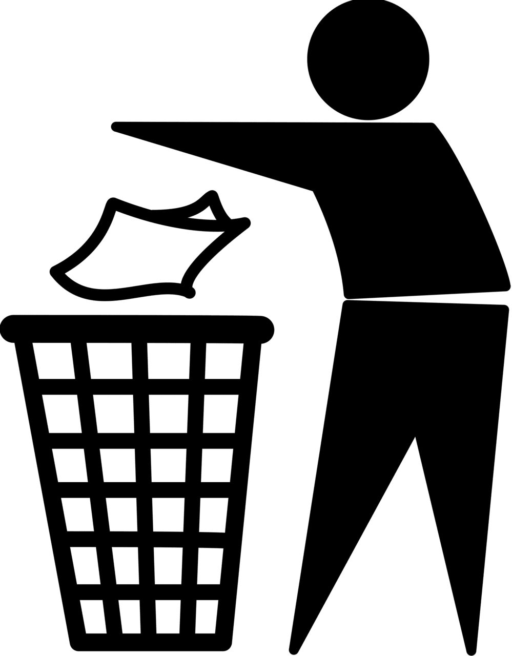 Cleaning keep your environment clean logo vector line clipart