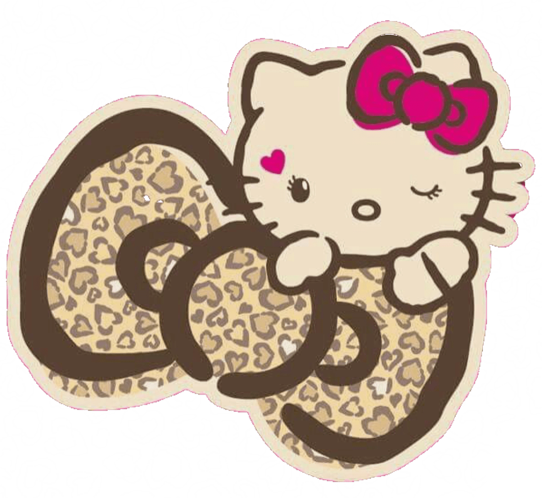 Hello kitty pin page clipart picture 2