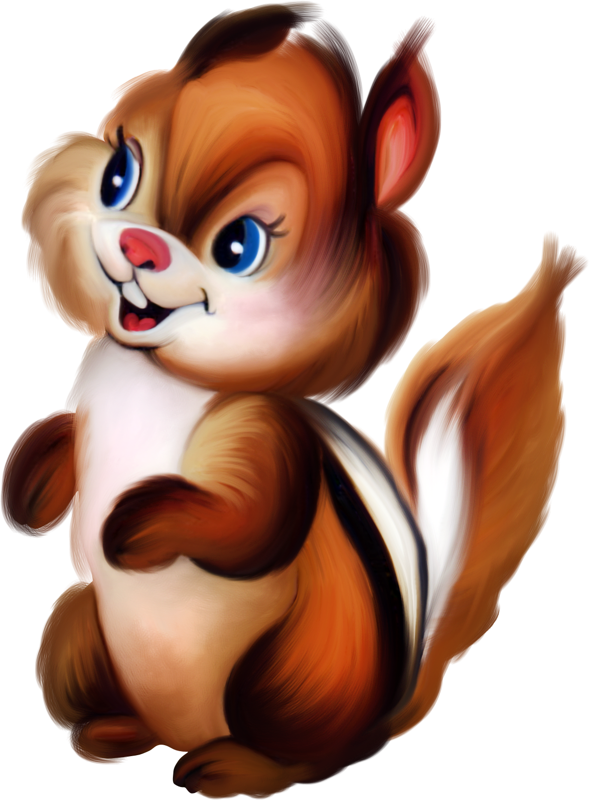 Squirrel pin page clipart logo