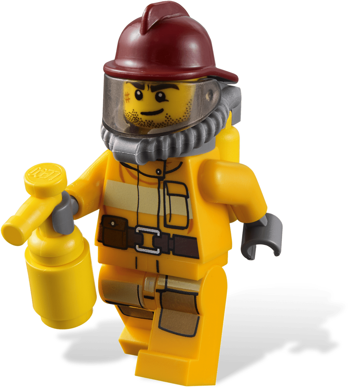 Firefighter lego clipart city fireman image with no background