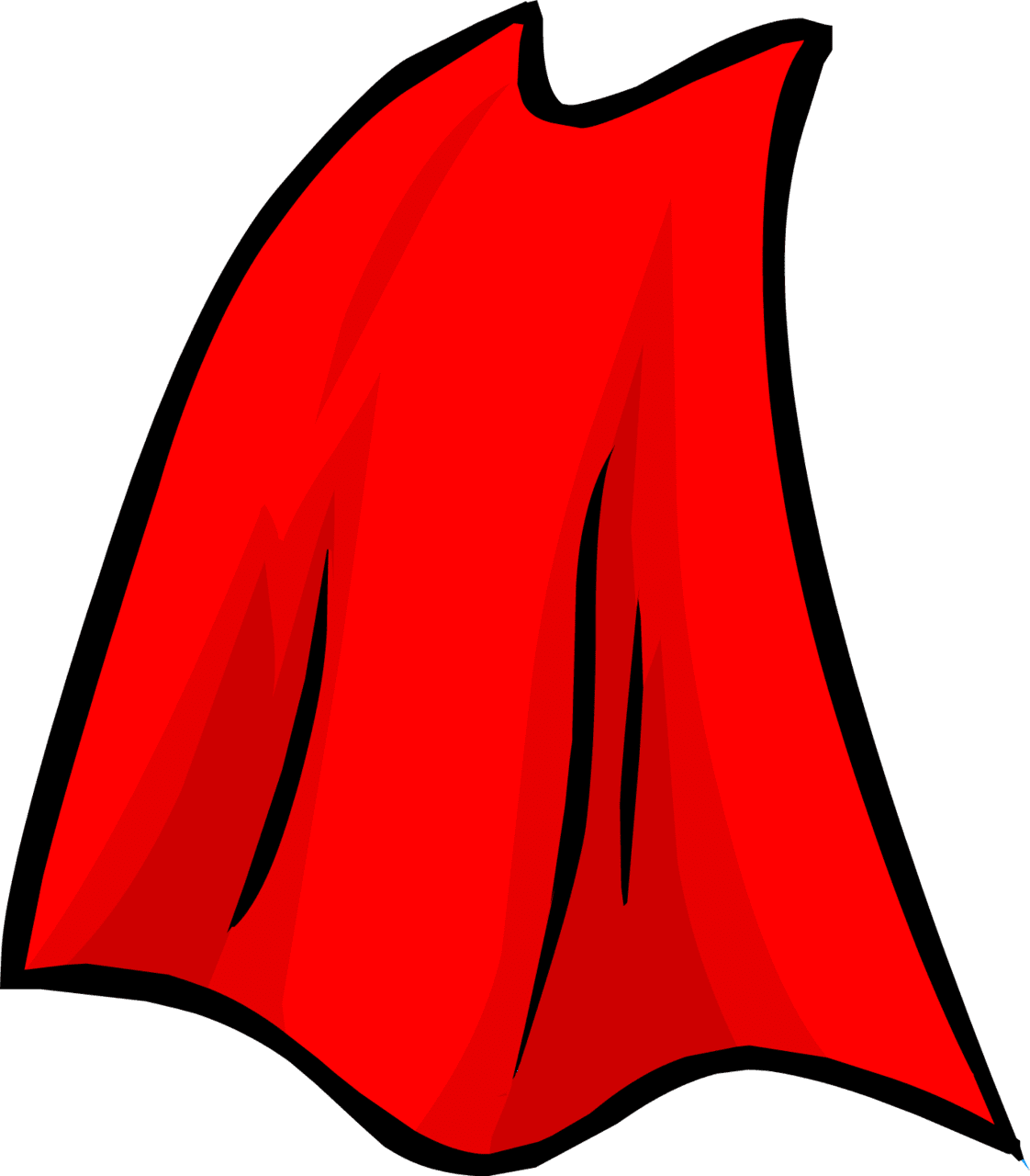 Superhero clipart superman cape cut picture