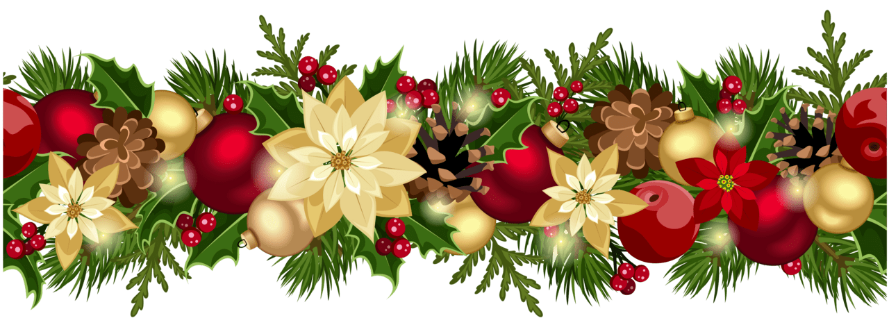 Christmas wreath mart clipart free