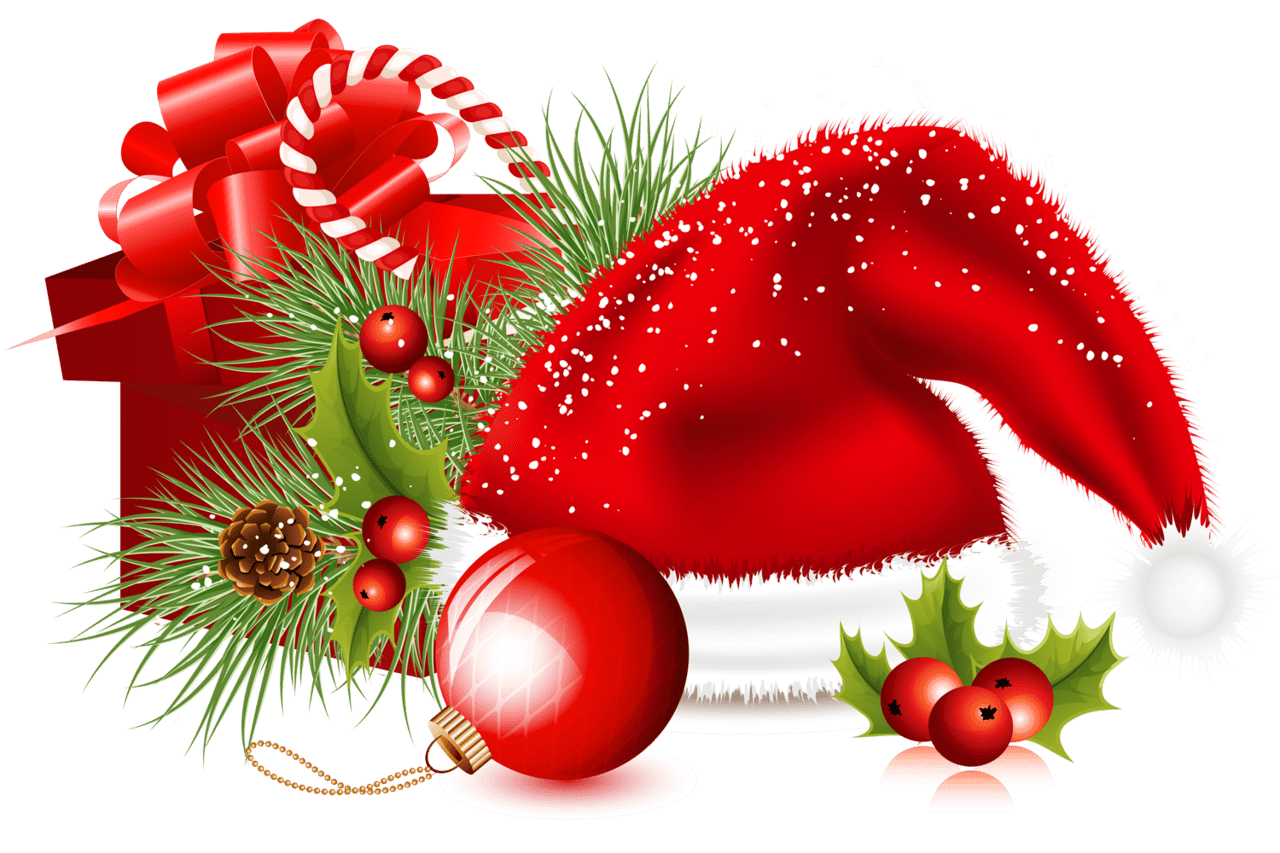 Holly pin page clipart image