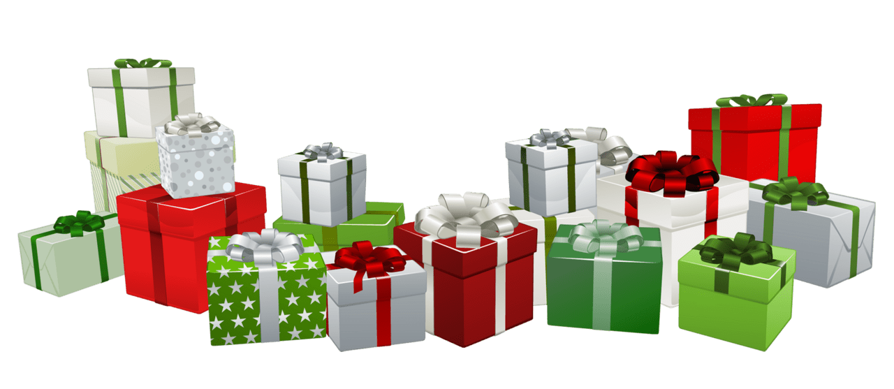 Christmas gift presents clipart image 2