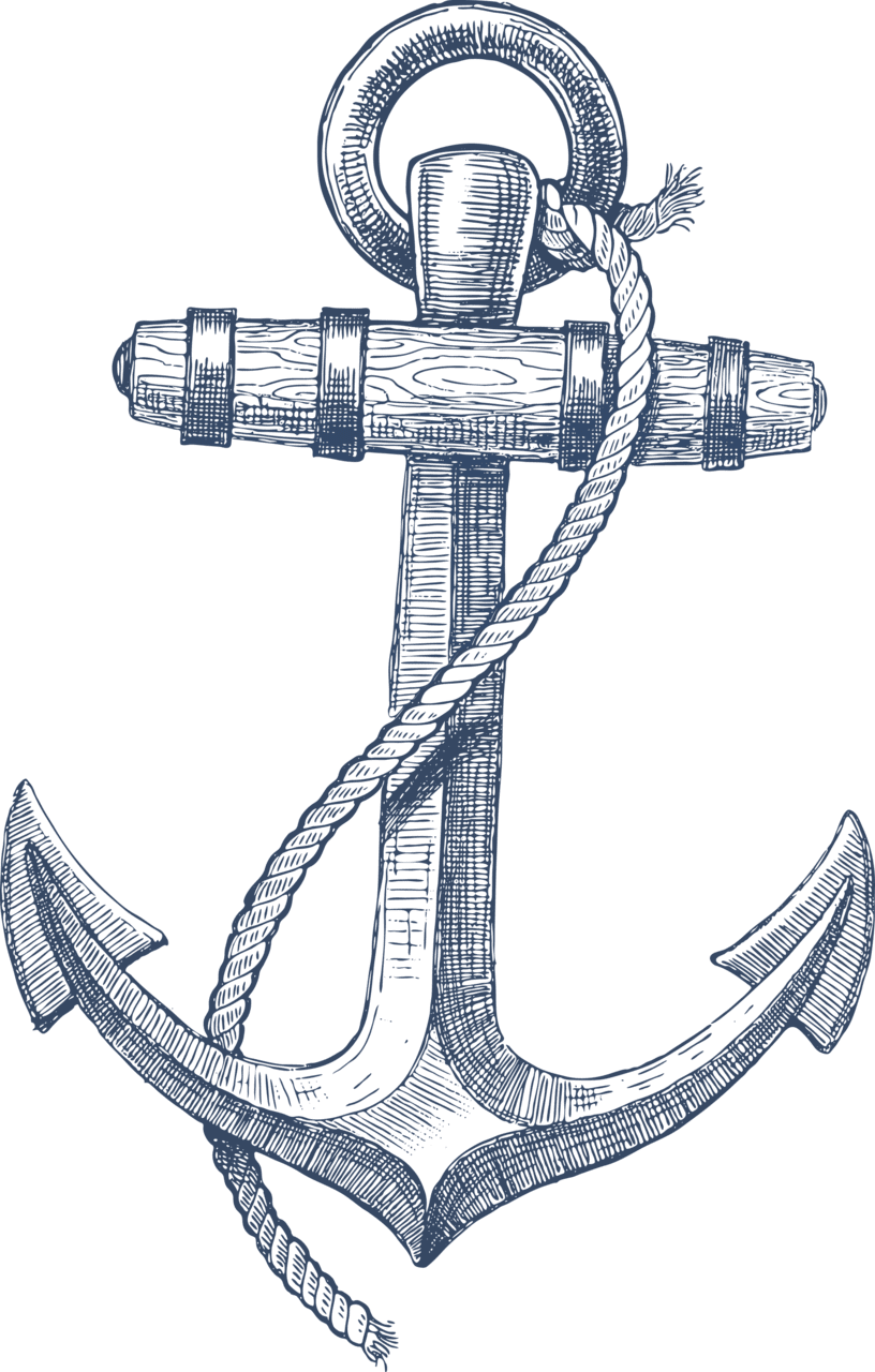 Anchor clipart vector 2