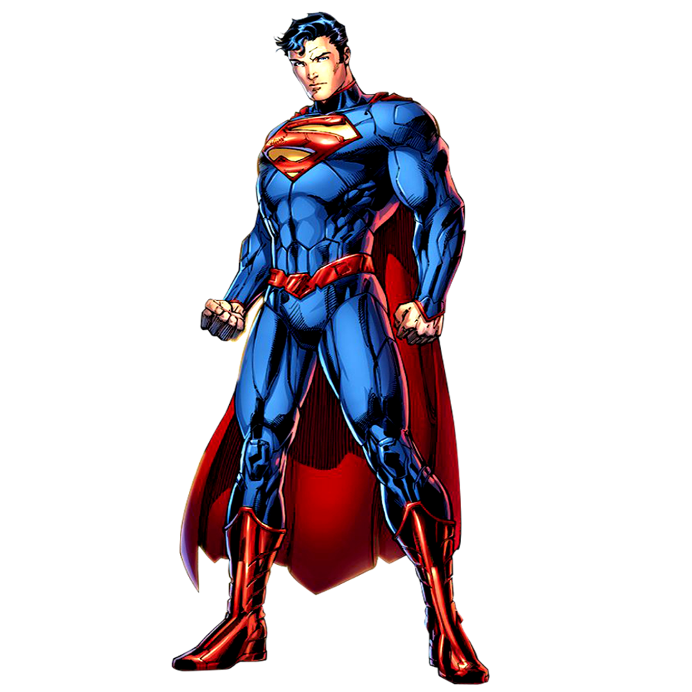 Superhero superman clipart image