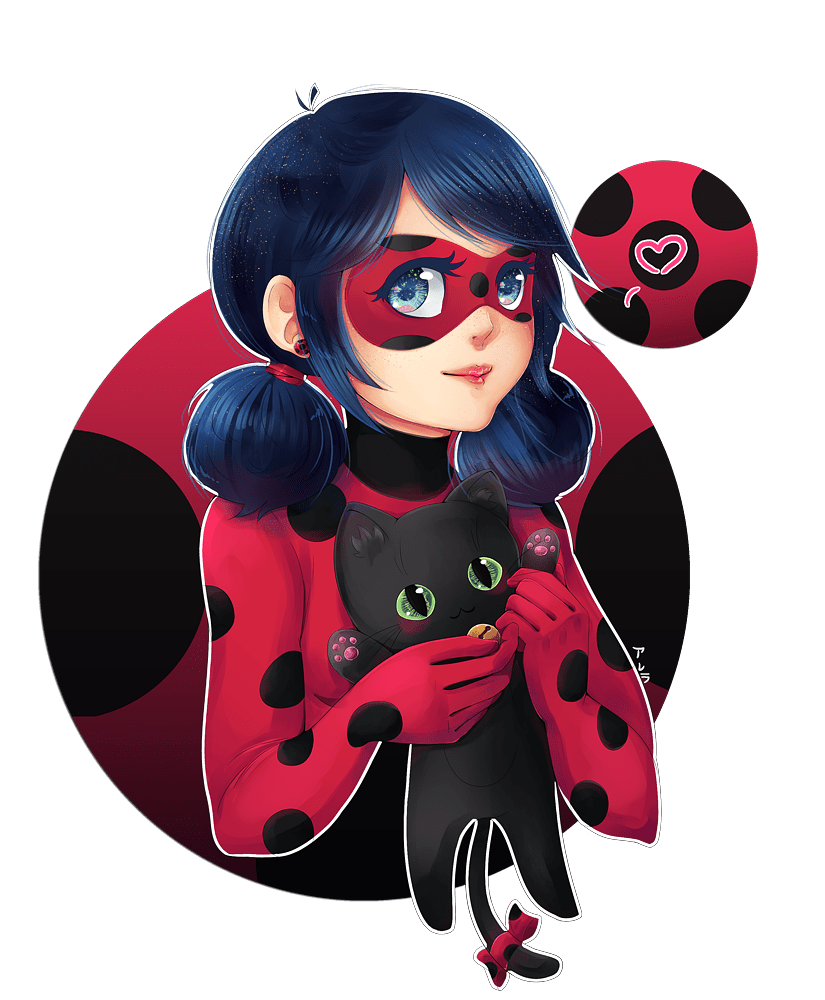 Ladybug lucky charm by psyalera deviantart clipart picture