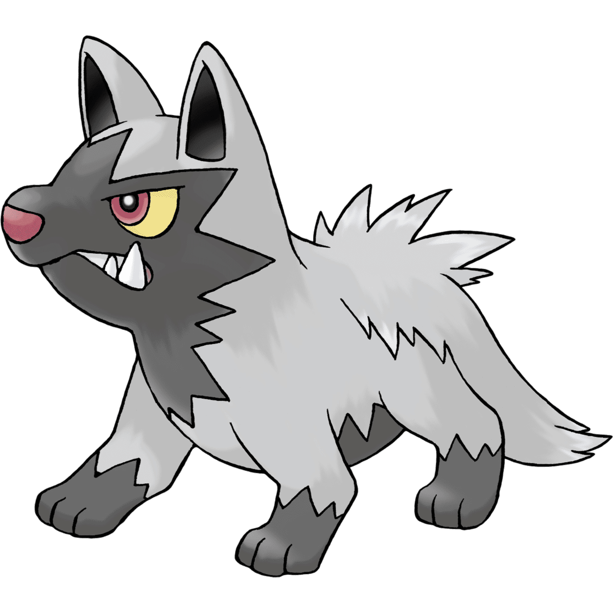 Wolf poochyena pok mon dark type pokemon pokedex clipart clip art