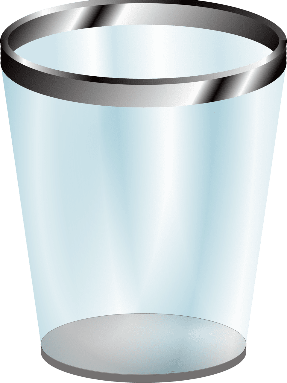 Trash can clipart vector