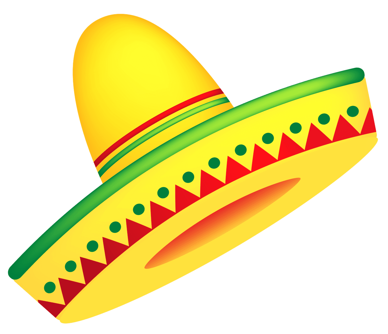 Cinco de mayo mexican sombrero vector clip clipart