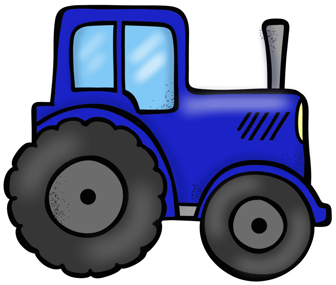 Tractor pin page clipart clip art 2