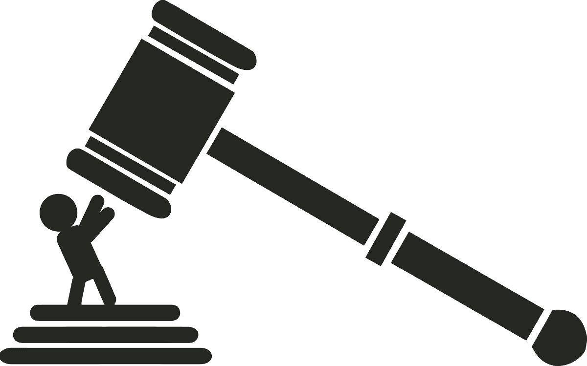 Hammer gavel clipart vector