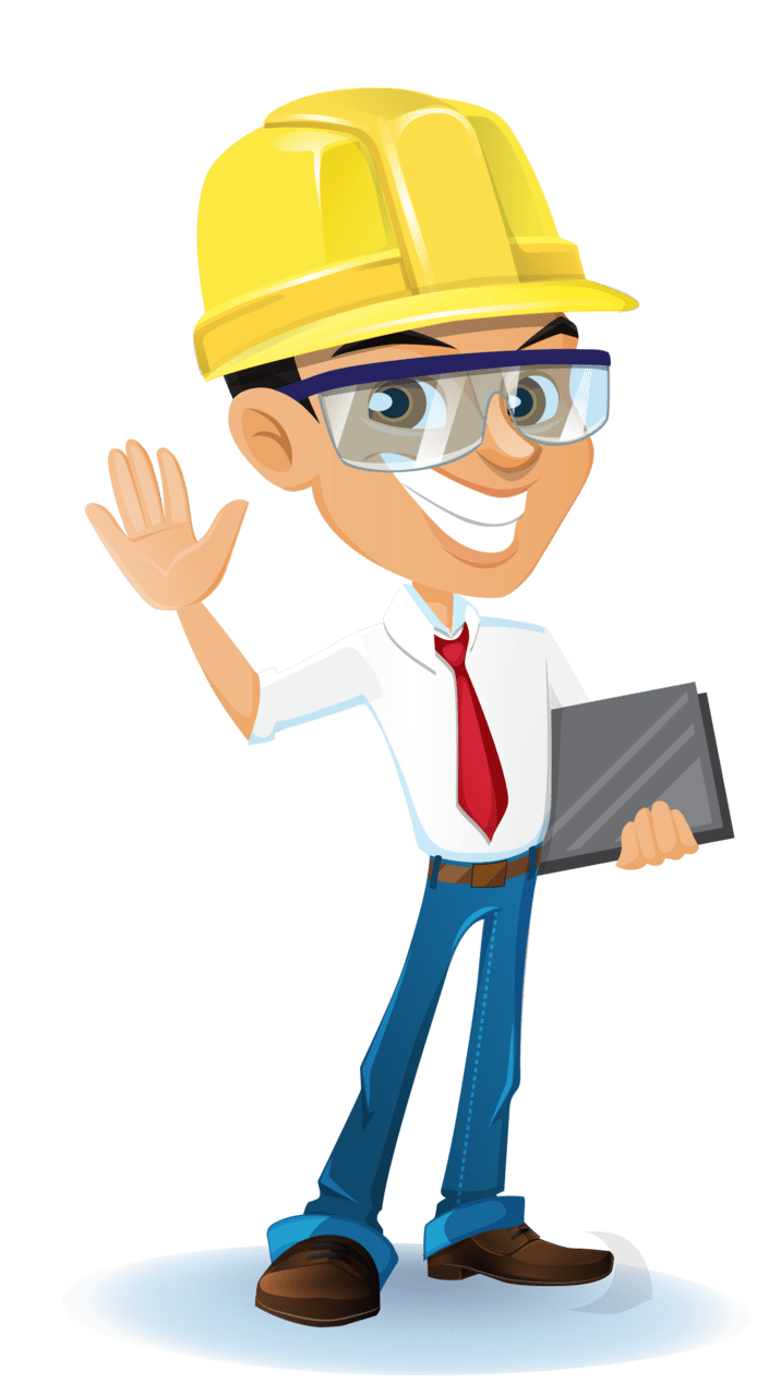 Construction engineering vector architectural engineer hq image clipart