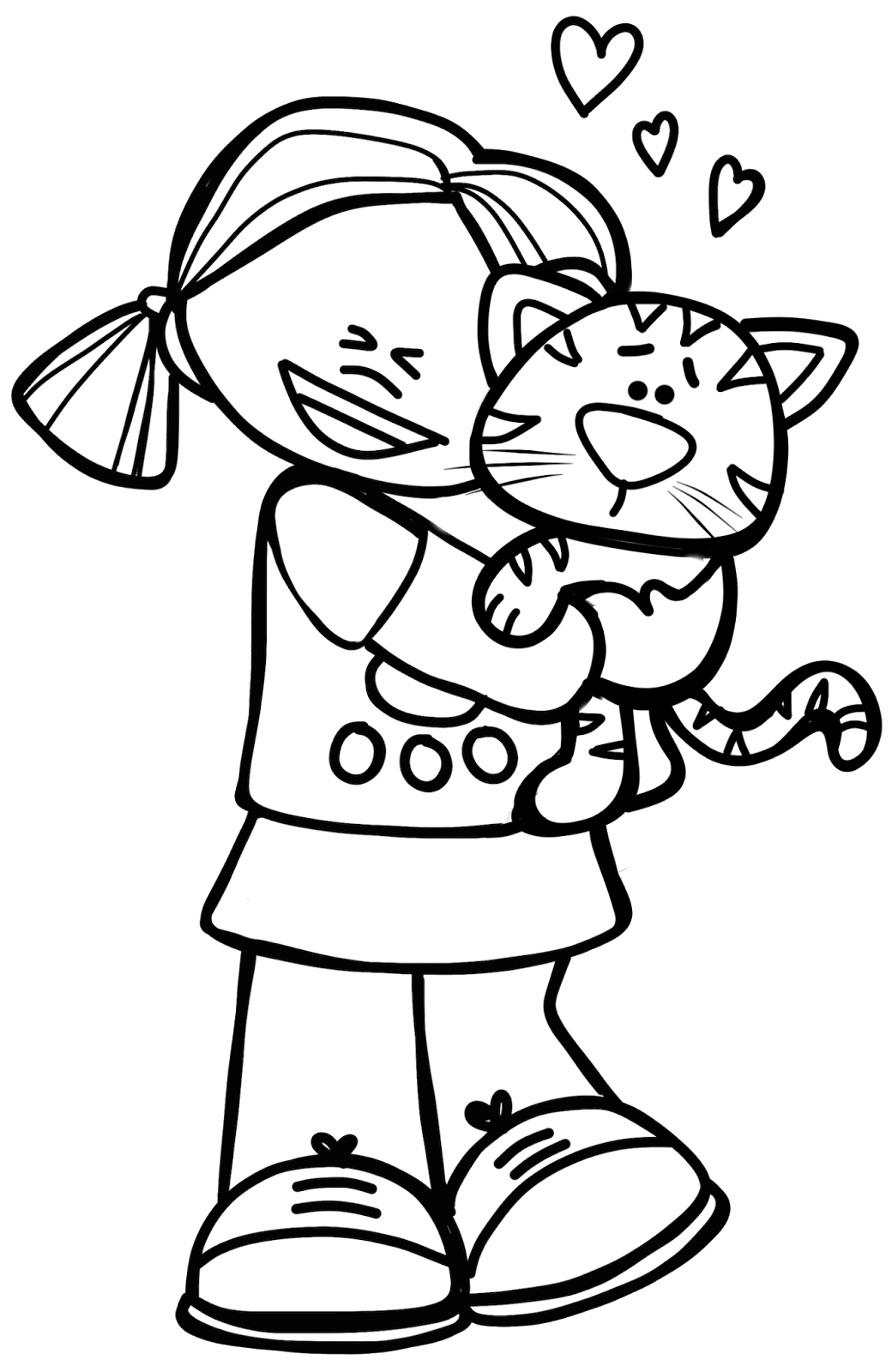 Drawing love your pet day graphic clipart background