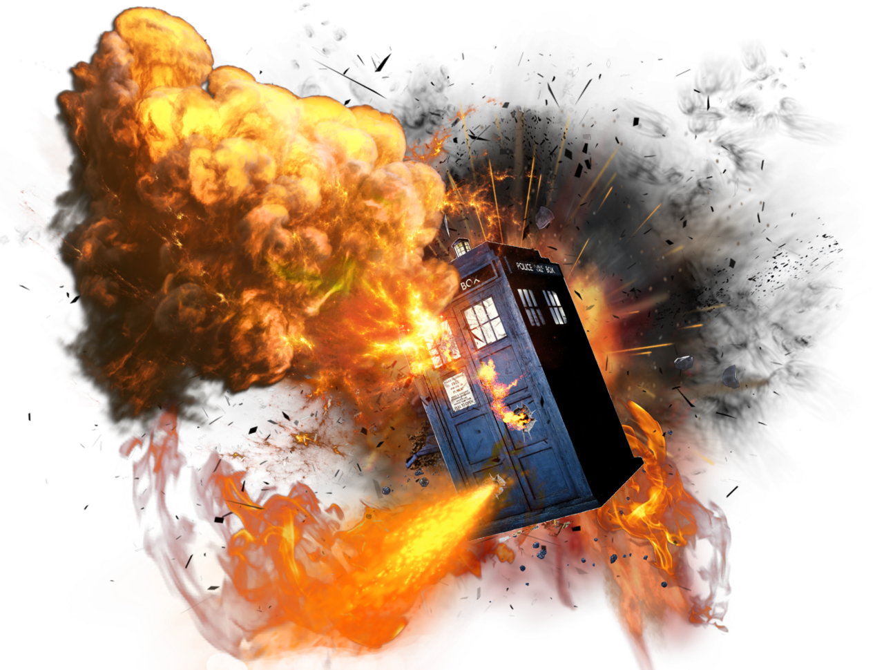 Explosion pin page clipart photo 3