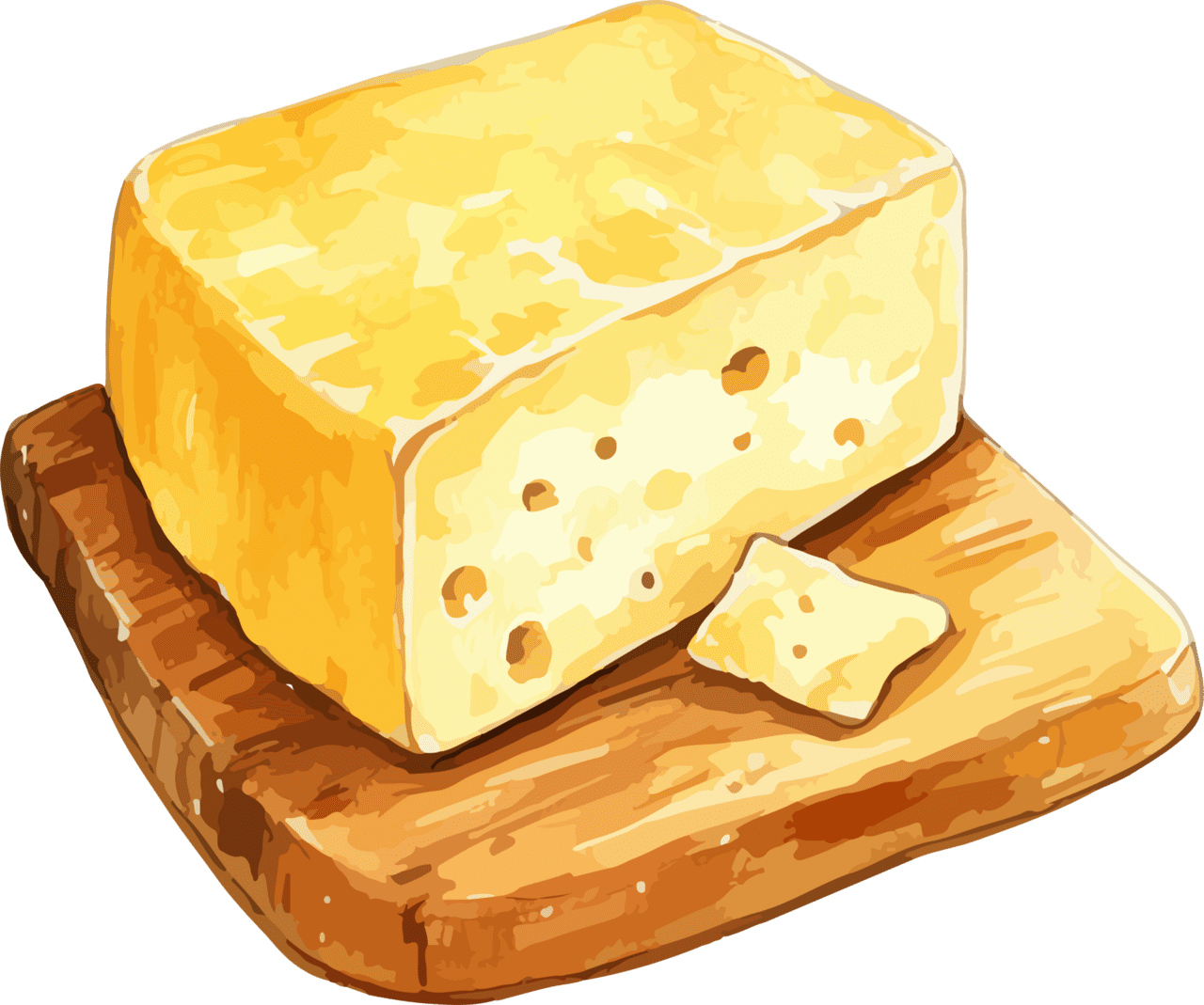 Cheese clipart design transparent