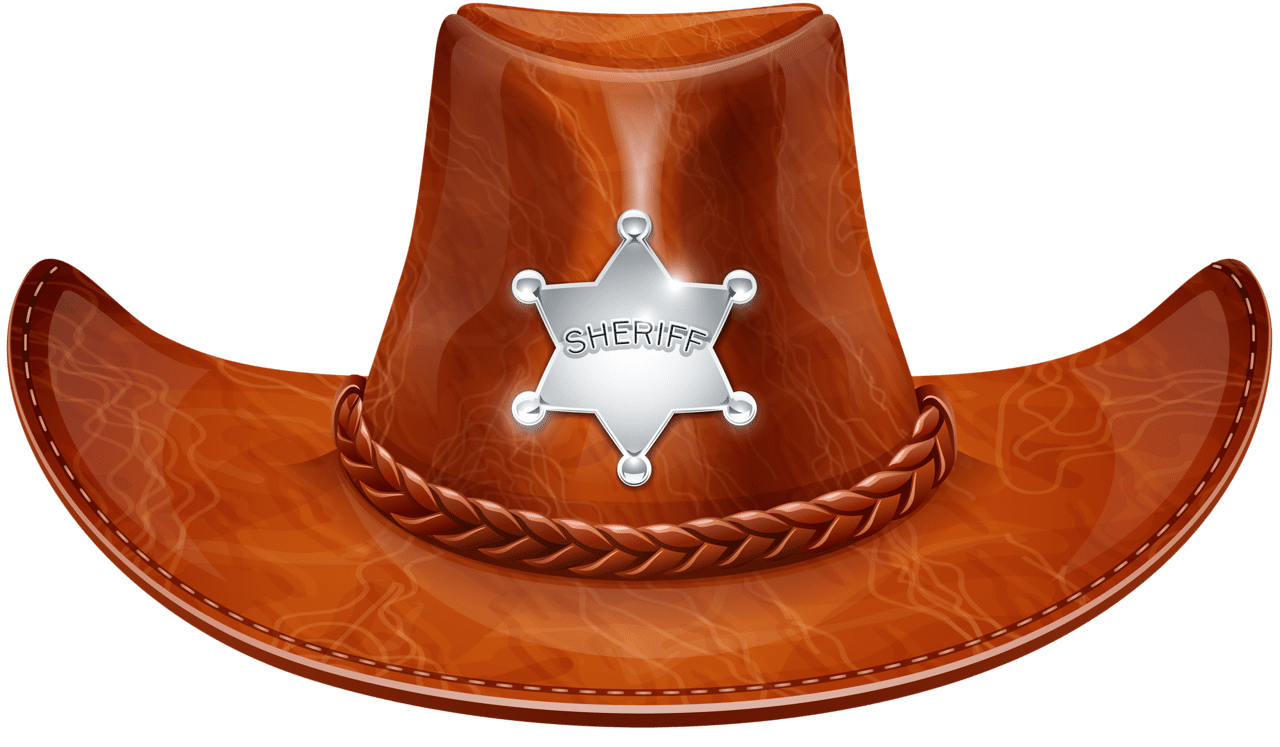 Cowgirl hat clipart transparent