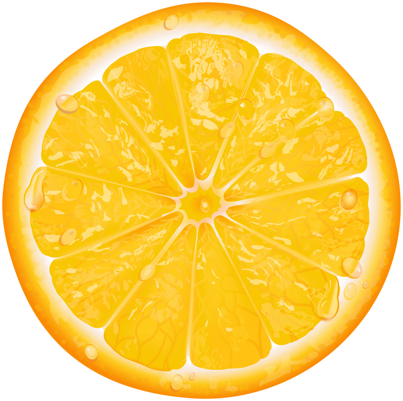 Orange slice clipart high quality images and 2