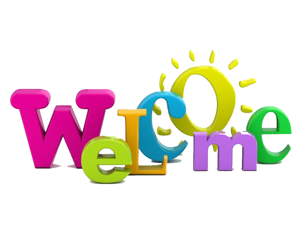 Welcome wel text design images for designer clipart