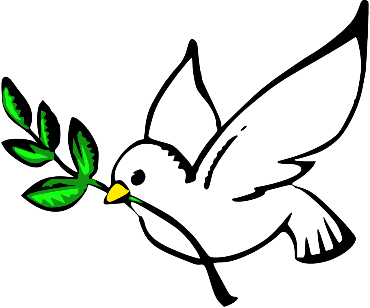 Why dove are symbol of peace clipart picture