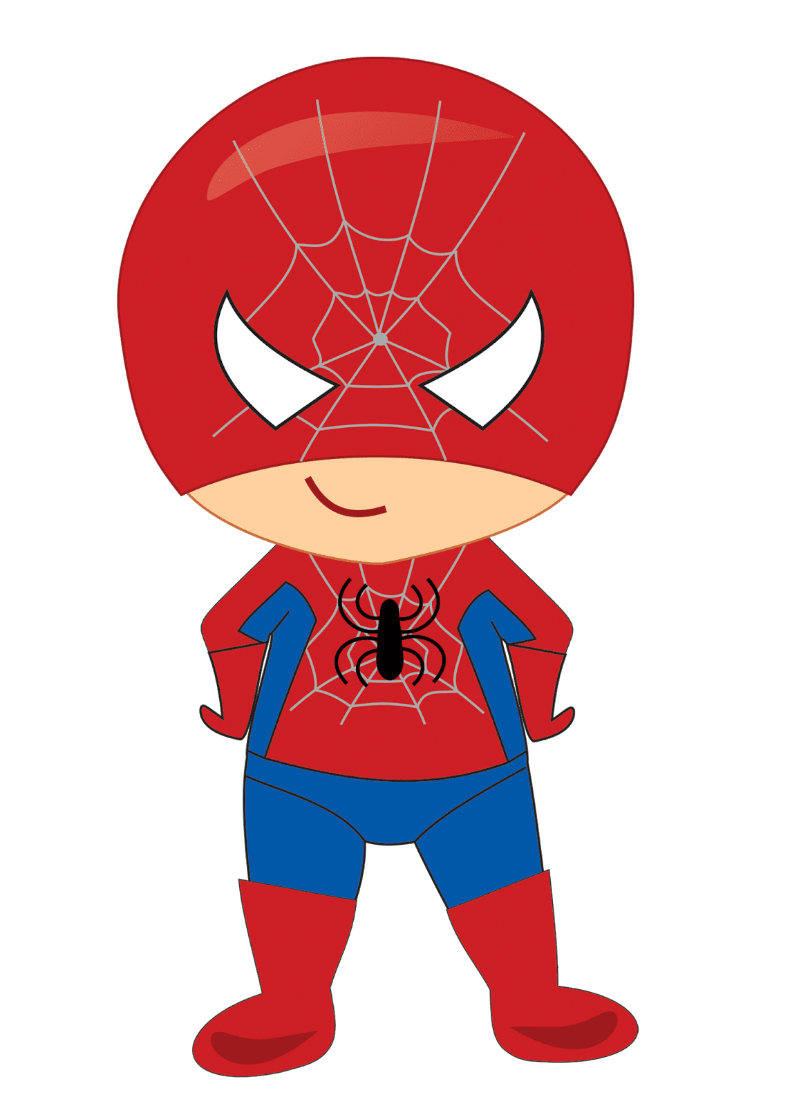 Baby superhero es clipart picture