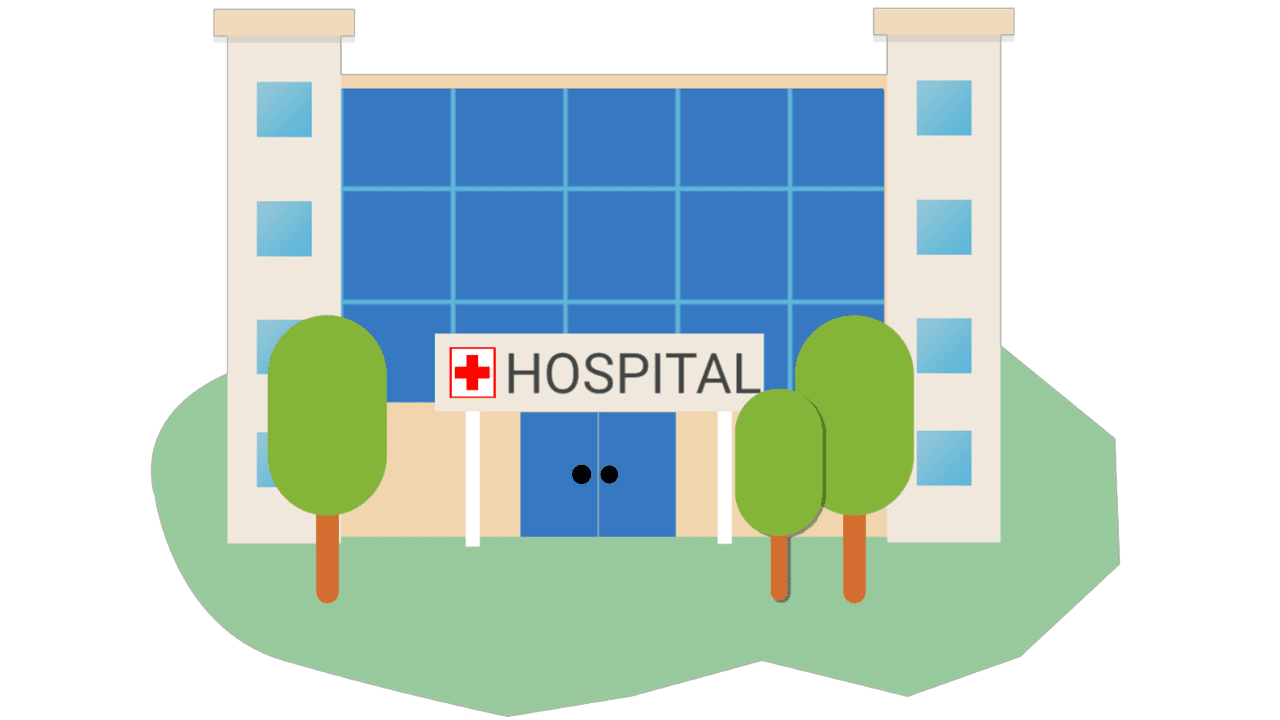 Hospital doctor healthcare image clipart