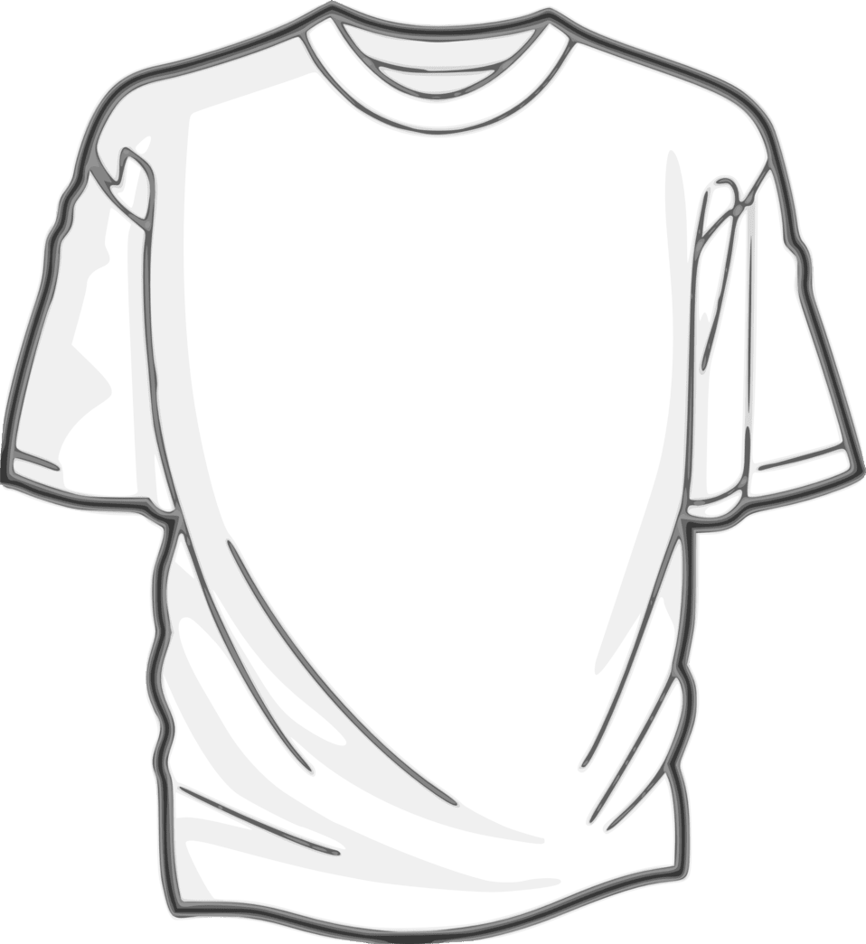 Clipart image blank shirt id 2