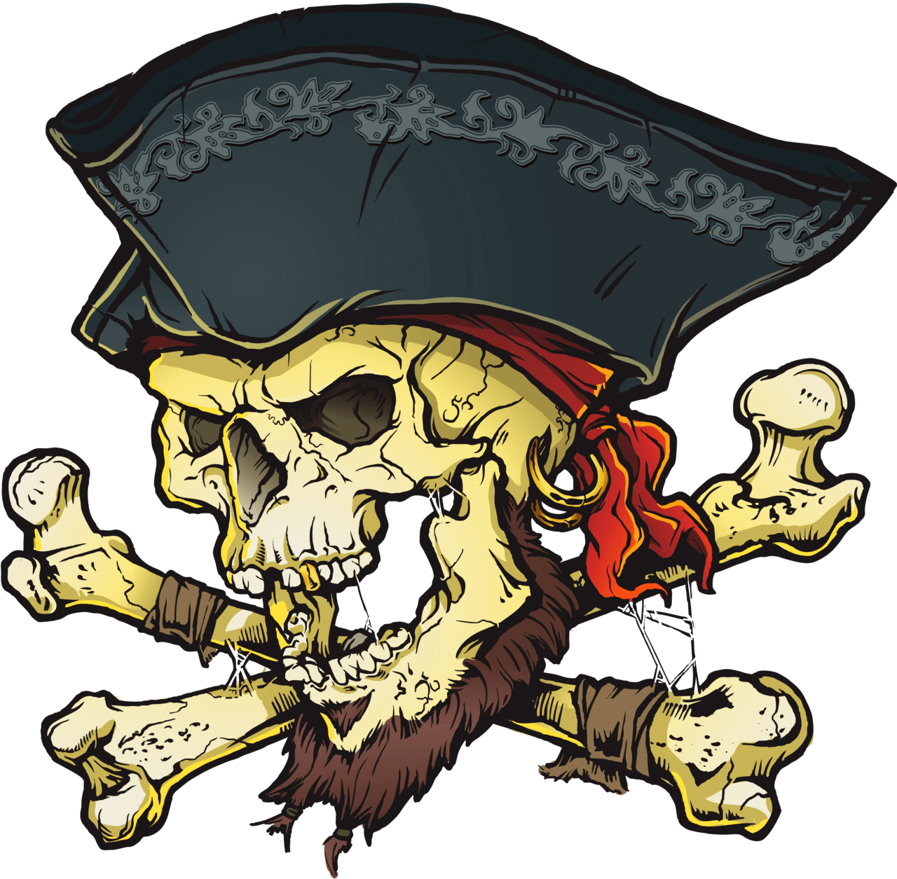 Pirate pin page clipart photo 3