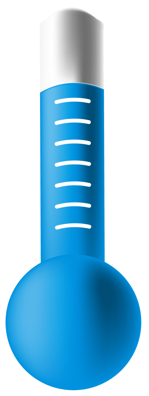 Cold thermometer weather clipart best image
