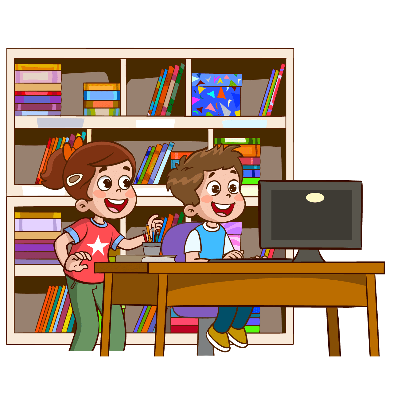 Classroom line class clipart images
