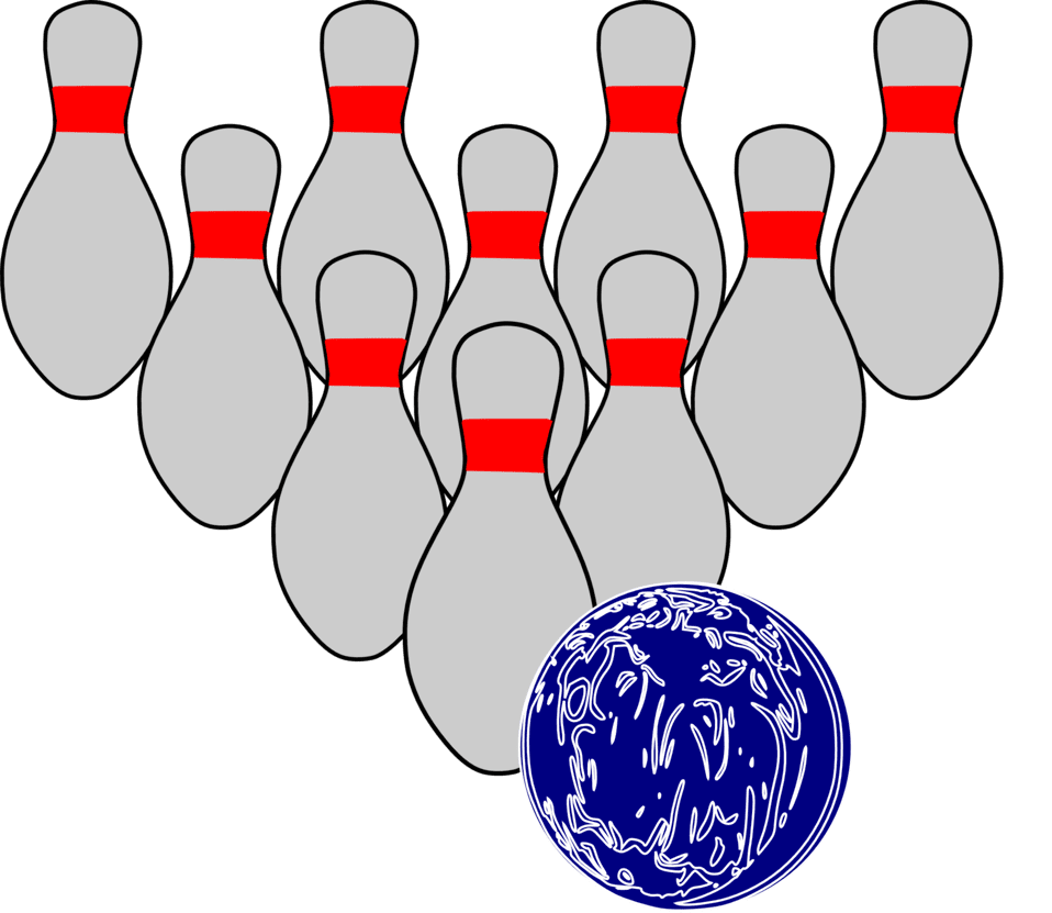 Clipart image bowling duckpins id