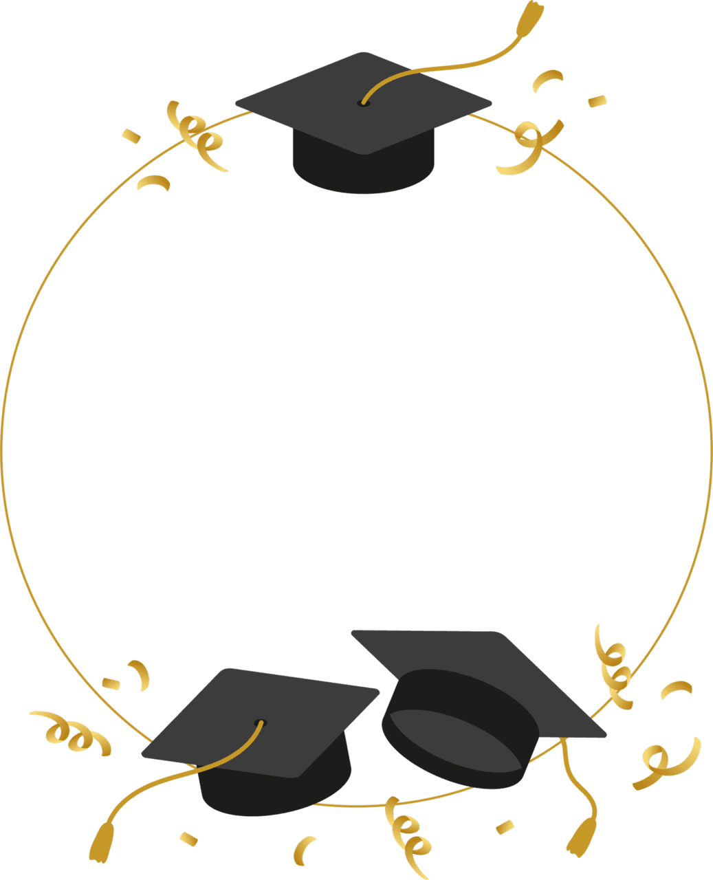 Graduation hat cap clipart logo 3