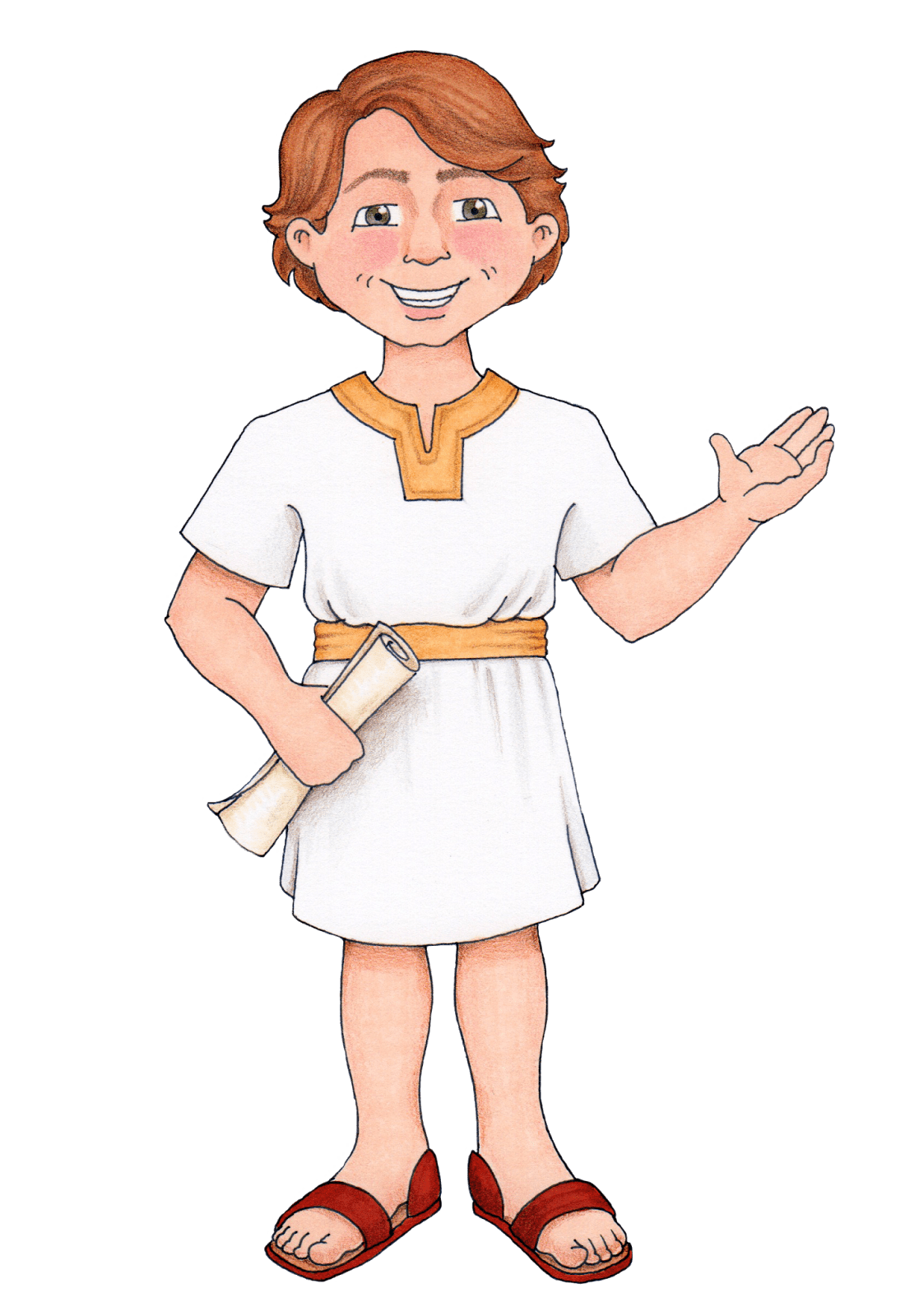 People follow the prophet clipart clip art