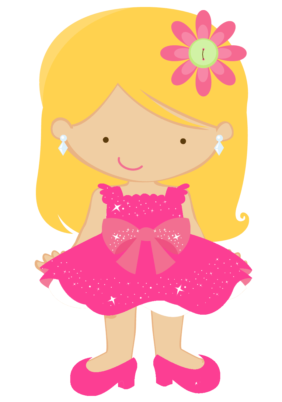 Girl pin page clipart free 2
