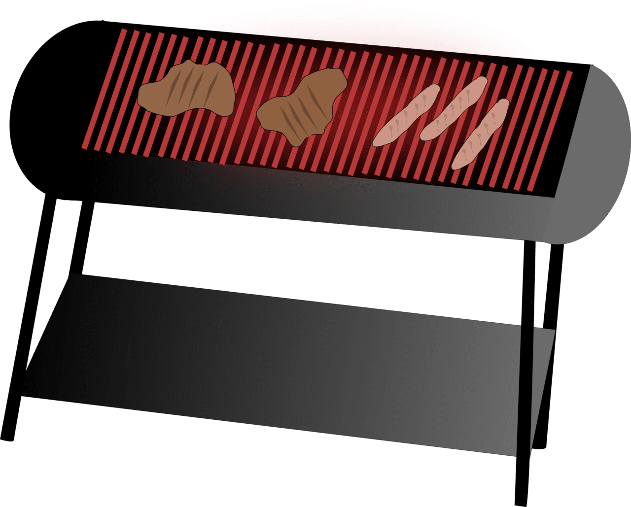 Simple bbq grill vector clipart image photo cc images