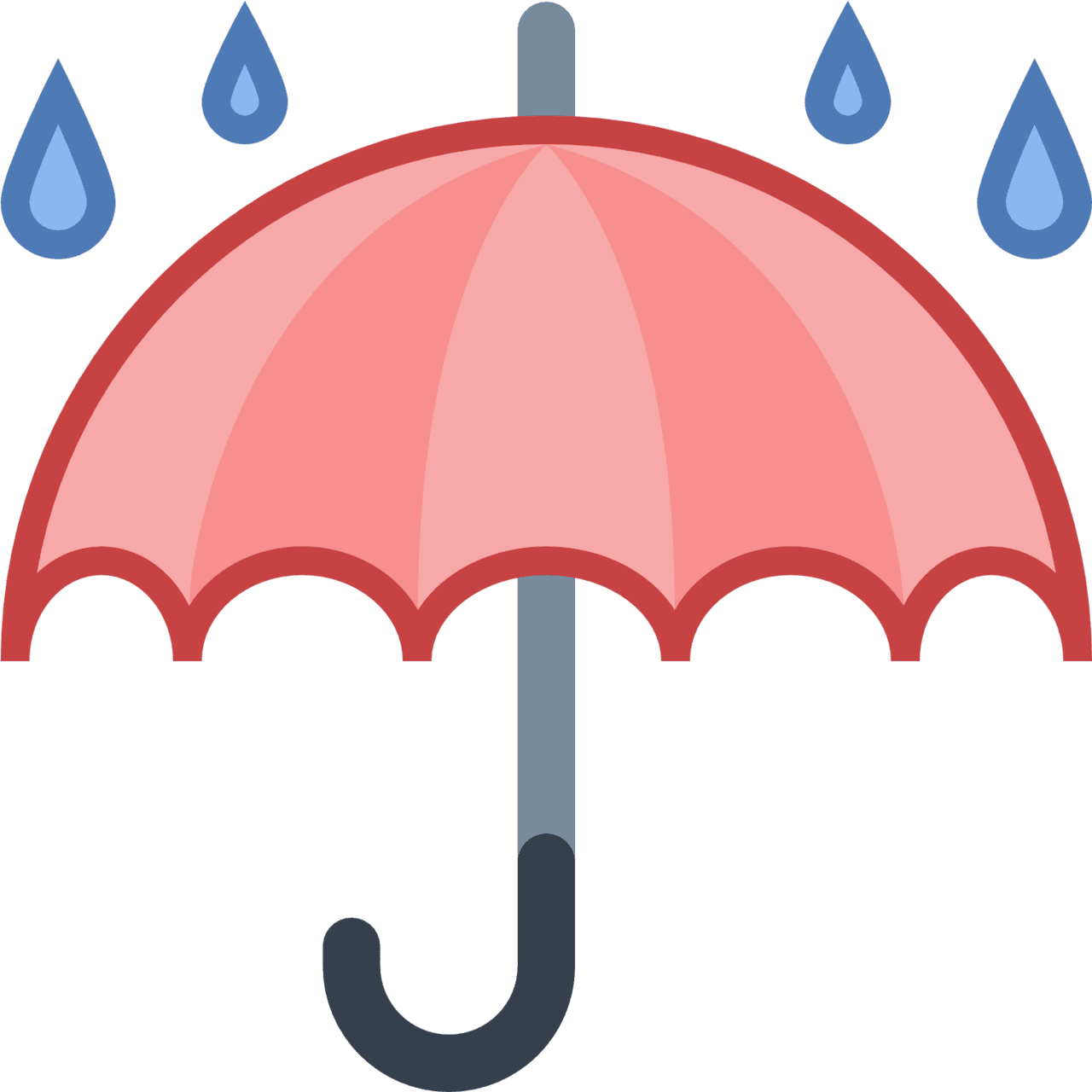 Rain hd drops clipart curved water bad weather image