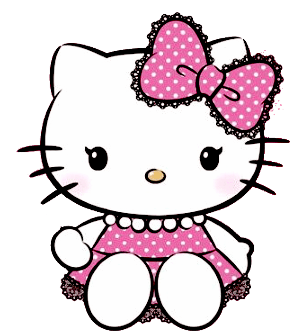 Hello kitty pin page clipart free 3