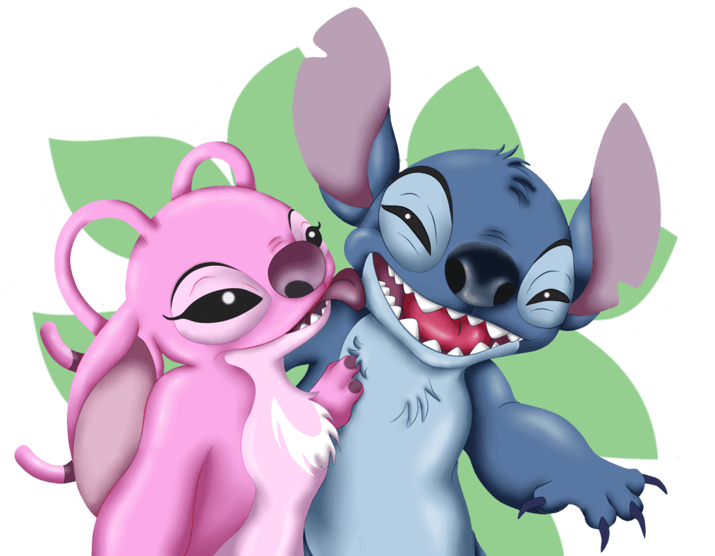 Angel disney lilo stitch cave clipart logo