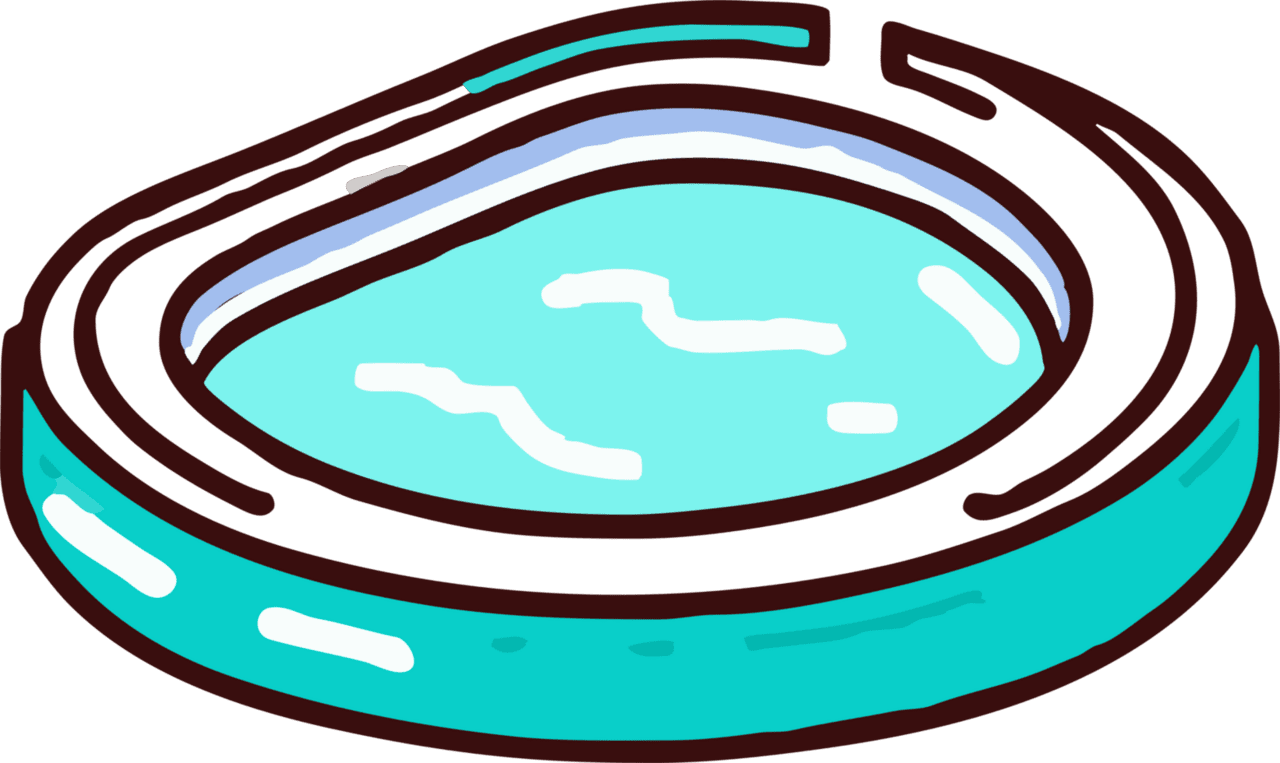 Swimming pool graphic clipart design clip art