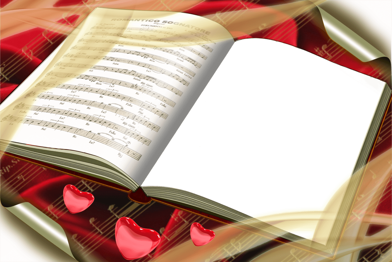 Open book pin page clipart free 3