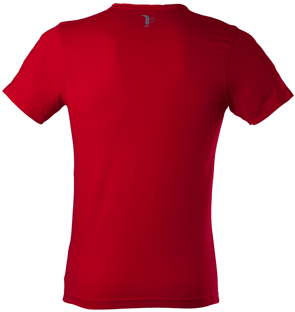 Red men polo shirt clipart free