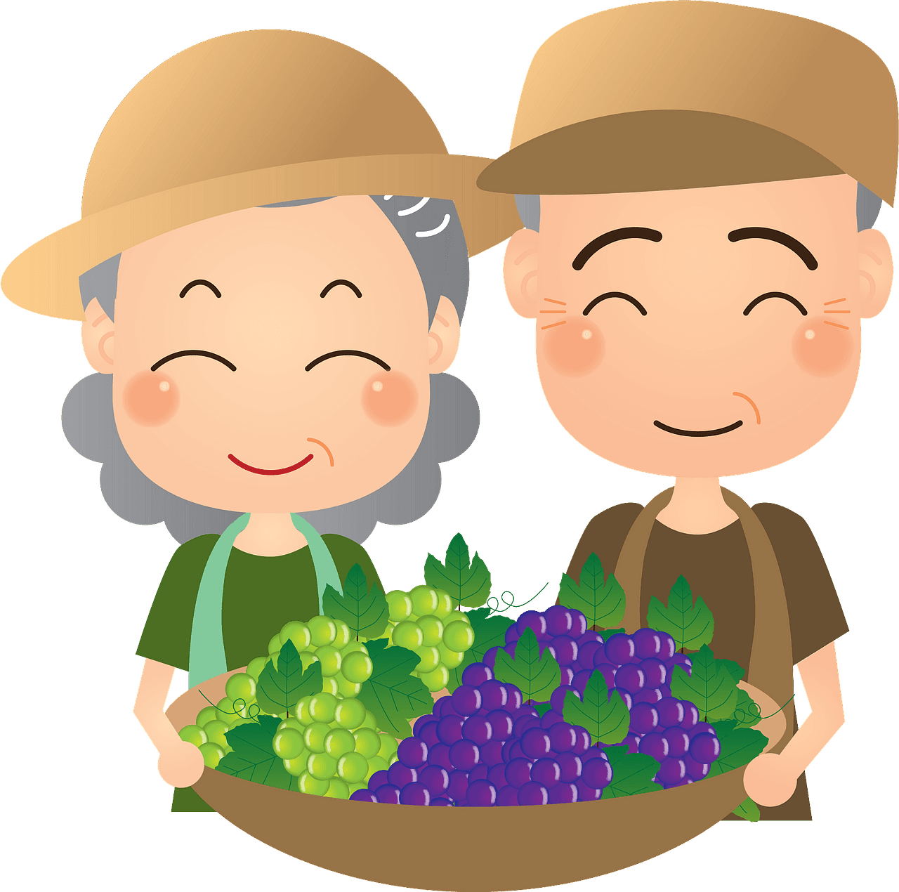 Farmer clipart background
