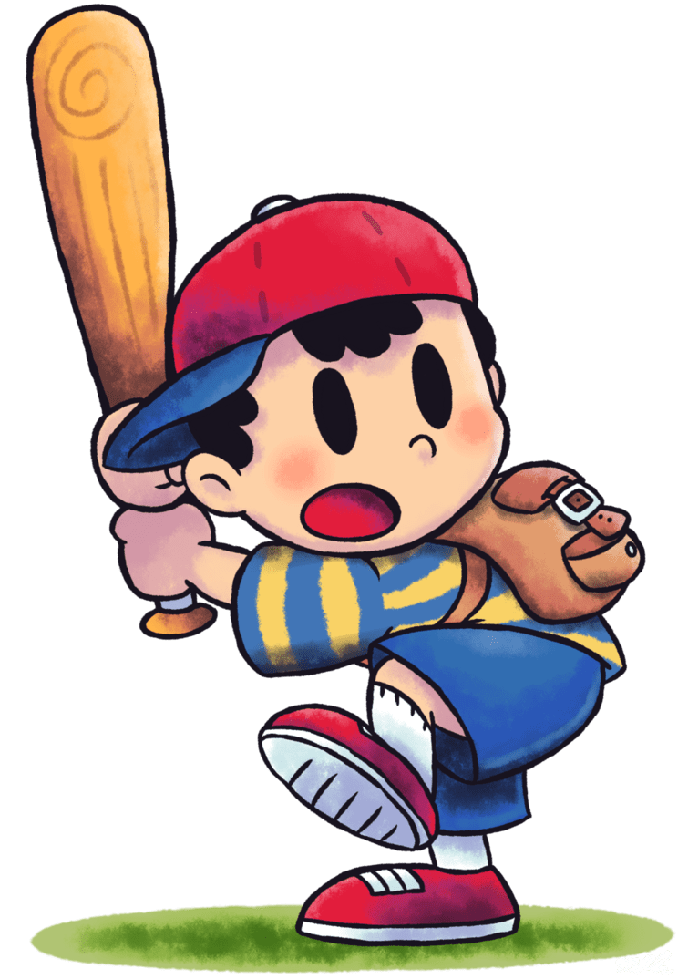 Baseball bat mario luigi rpg style ness by mast rainb deviantart clipart photo