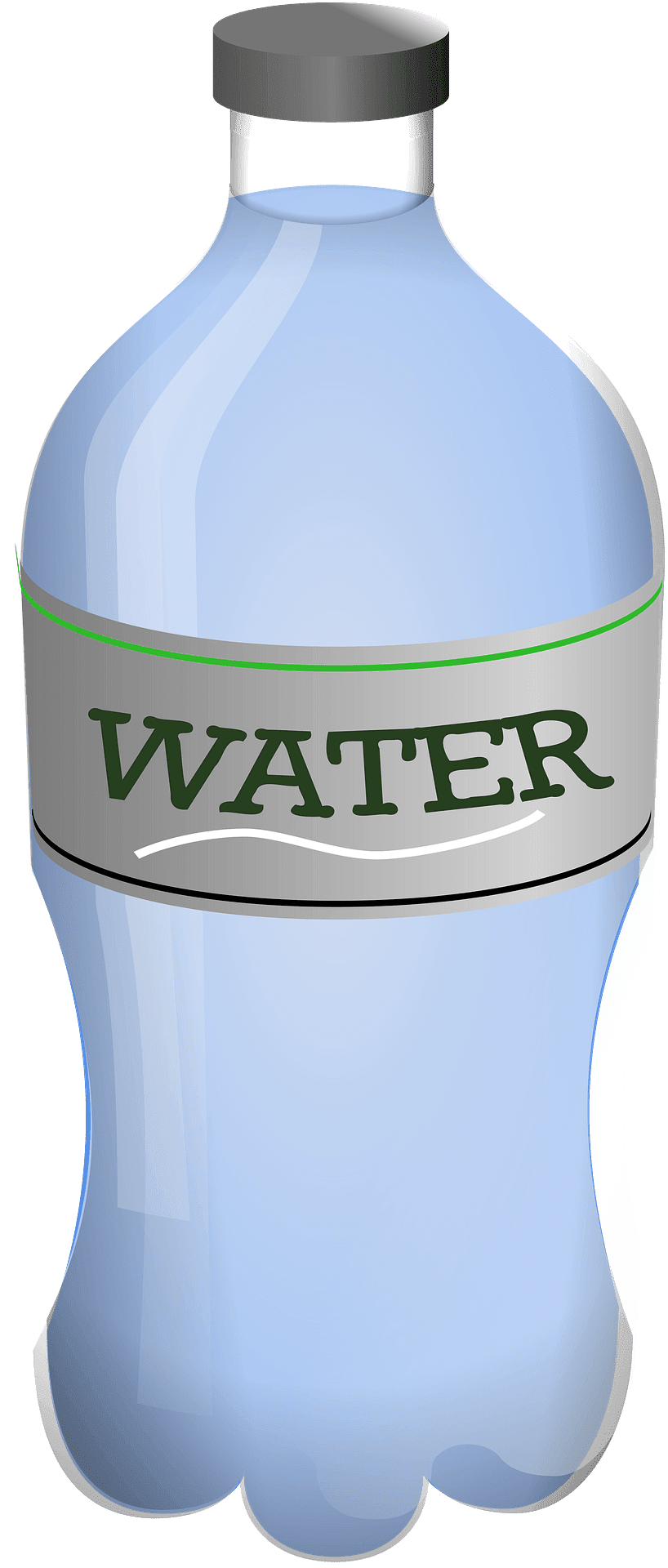 Water bottle clipart background